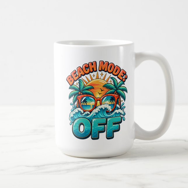 Beach Mode : Off Coffee Mug (Right)