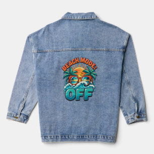Beach Mode : Off Denim Jacket