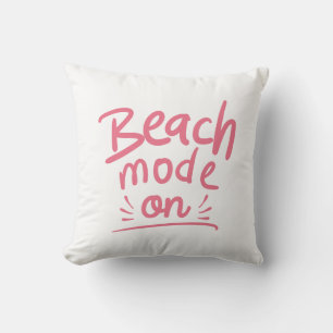 Beach Mode On Cushion