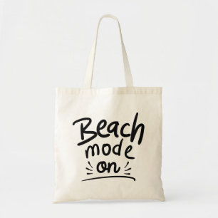 Beach Mode On Tote Bag
