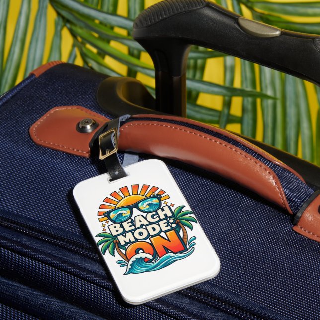 Beach Mode : Ready Luggage Tag (Front Insitu 1)