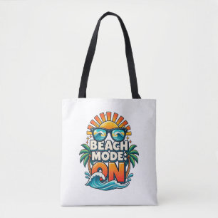 Beach Mode : Ready Tote Bag