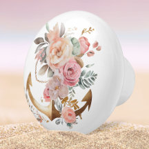 Beach Nautical Anchor Ocean Watercolor