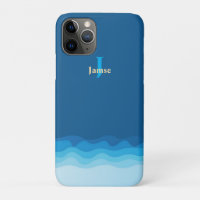 Beach Nautical Monogram iPhone / iPad case