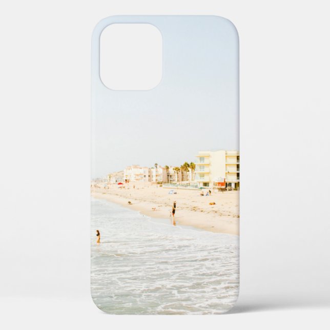 Beach near building at daytime Case-Mate iPhone case (Back)