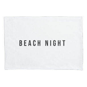 Beach Nigh Pillow Pillowcase