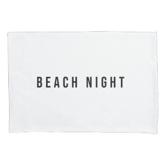 Beach Nigh Pillow Pillowcase