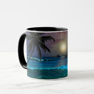 Beach Night w/out your text Mug