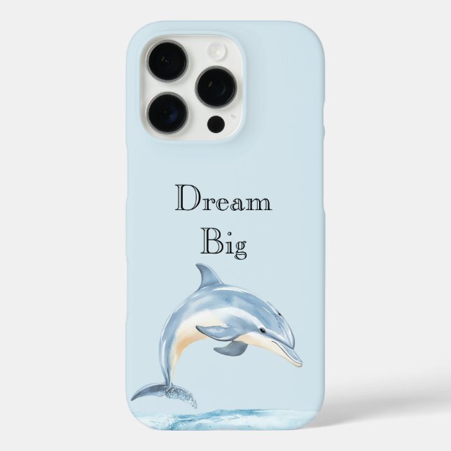 Beach Ocean Dolphin Case-Mate iPhone Case (Back)