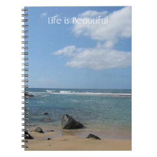 Beach Ocean Kauai Notebook