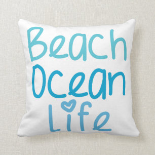 Beach Ocean Life Cushion