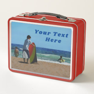Beach / Ocean Lunch Box - Optional Personalisation