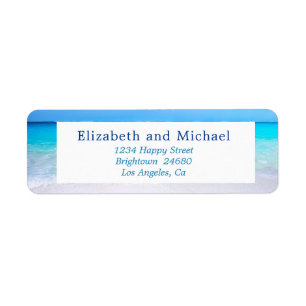Beach Ocean Sea Blue Tropical Summer Wedding