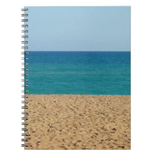 Beach, Ocean, Sky Notebook