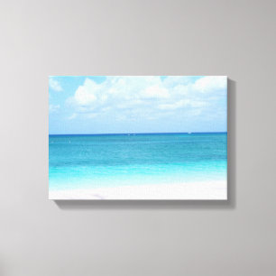 Beach Ocean View Wrapped Canvas