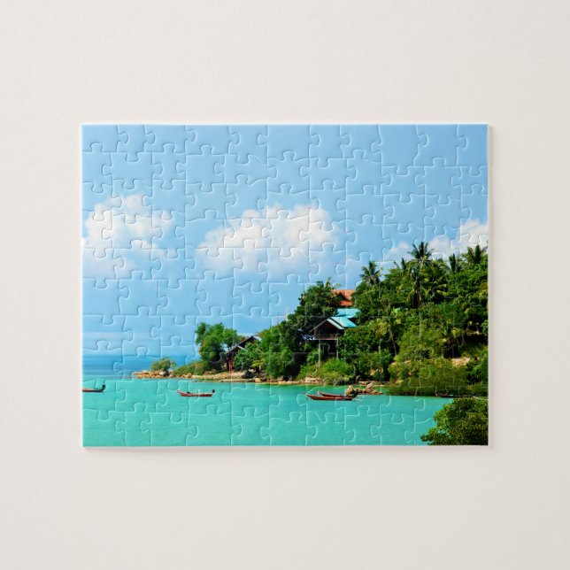 Beach of Koh Phangan Thailand Jigsaw Puzzle (Horizontal)