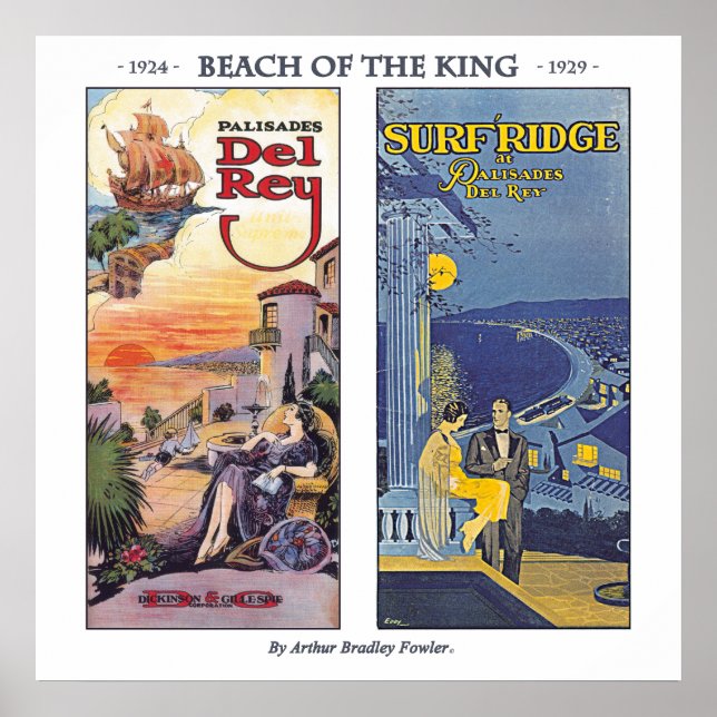Beach of The King - Playa del Rey Poster (Front)
