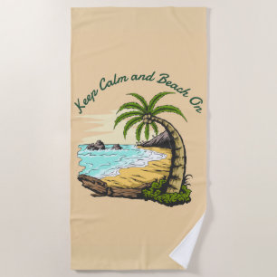 Beach On Beach Towel
