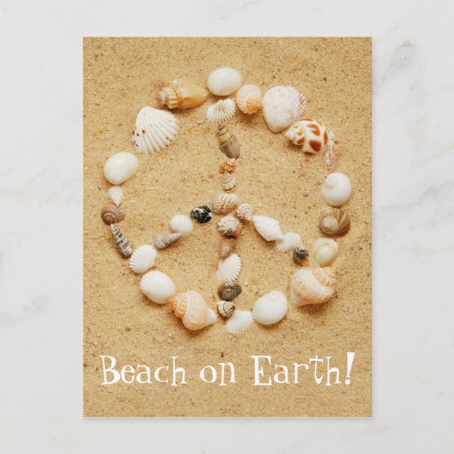 Beach On Earth Postcard (Front)