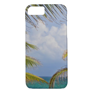 Beach Palm Framed iPhone 8/7 Case