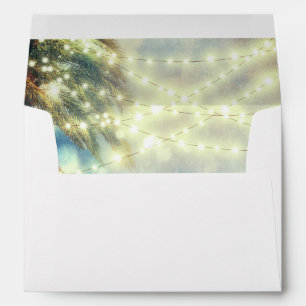 beach palm tree lights envelopes