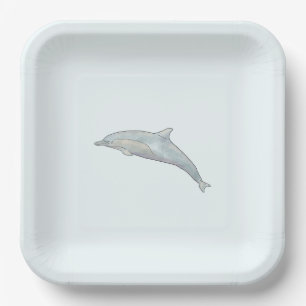 Beach  paper plate
