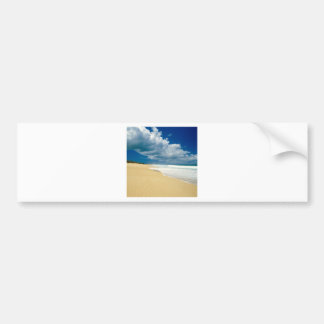 Beach Papohaku Molokai Hawaii Bumper Sticker