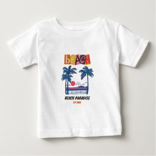 Beach Paradise Baby T-Shirt