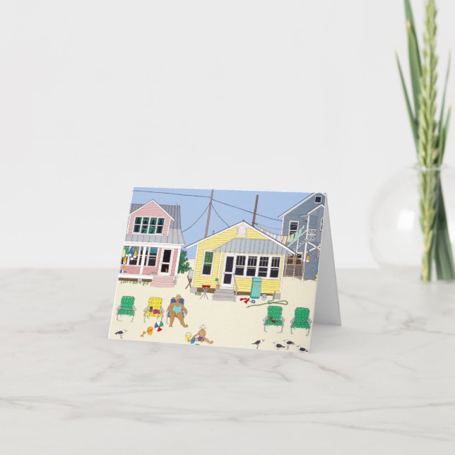 Beach Paradise! Card (Front)