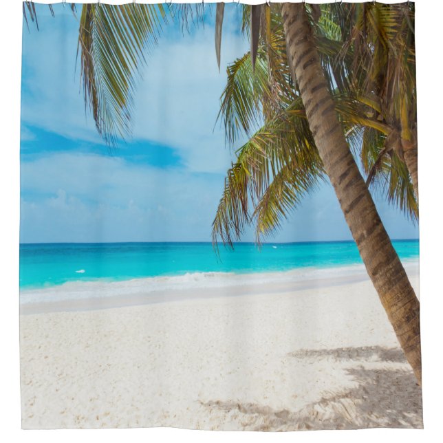 Beach Paradise Shower Curtain (Front)