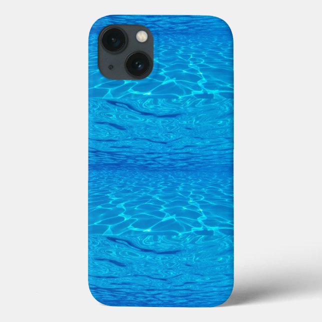 Beach party blues sun ocean water pool pop colour Case-Mate iPhone case (Back)