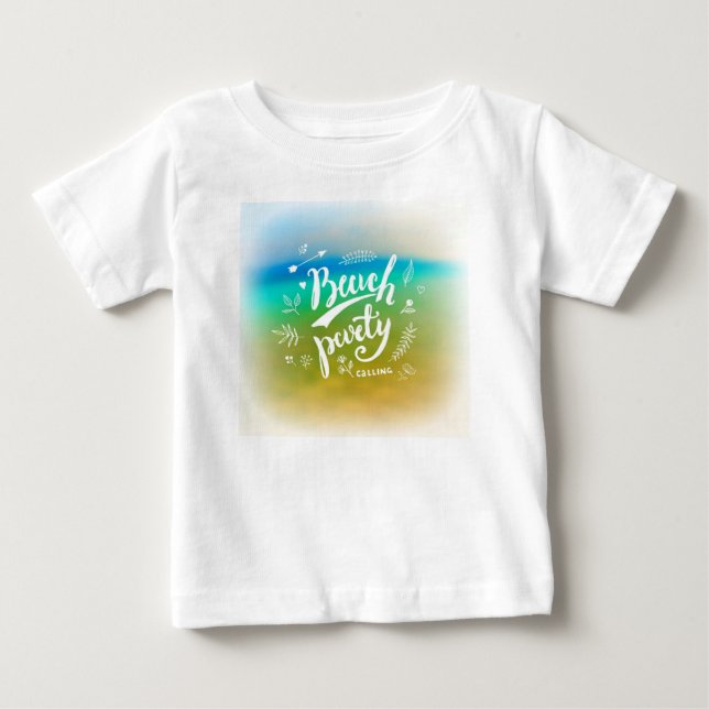 Beach Party Calling Baby T-Shirt (Front)