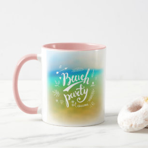 Beach Party Calling Mug