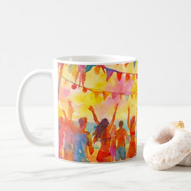 Beach party cup  (With Donut)