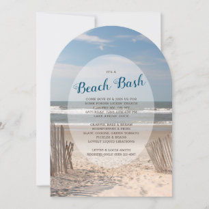 Beach Party Invitation
