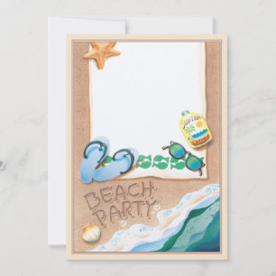 Beach Party © Invitation