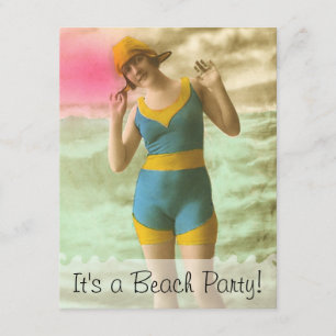 Beach Party Invitation