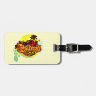 Beach Party Luggage Tag