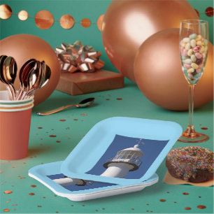 Beach Party Paper Plates