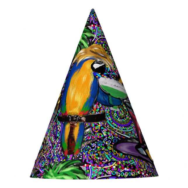 Beach Party Parrot Hat (Front)