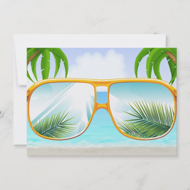 Beach Party - SRF Invitation (Front)