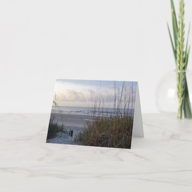 Beach Path Note Card (Front)