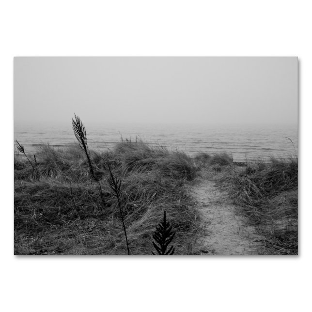 Beach path table number (Front)