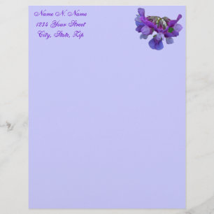 Beach Pea (Lathyrus maritimus) Letterhead