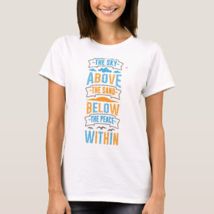 Beach Peace Within  T-Shirt