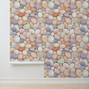 Beach Pebble Drawing Wallpaper