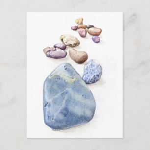 Beach Pebbles Postcard