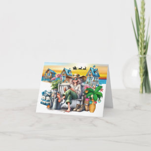 BEACH Personal, Real Estate, Business Christmas Card