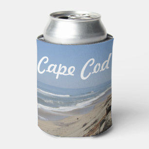 Beach photo can cooler