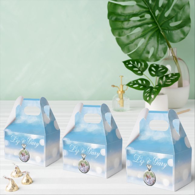 Beach Photo Destination Wedding  Favour Box (Multiple)